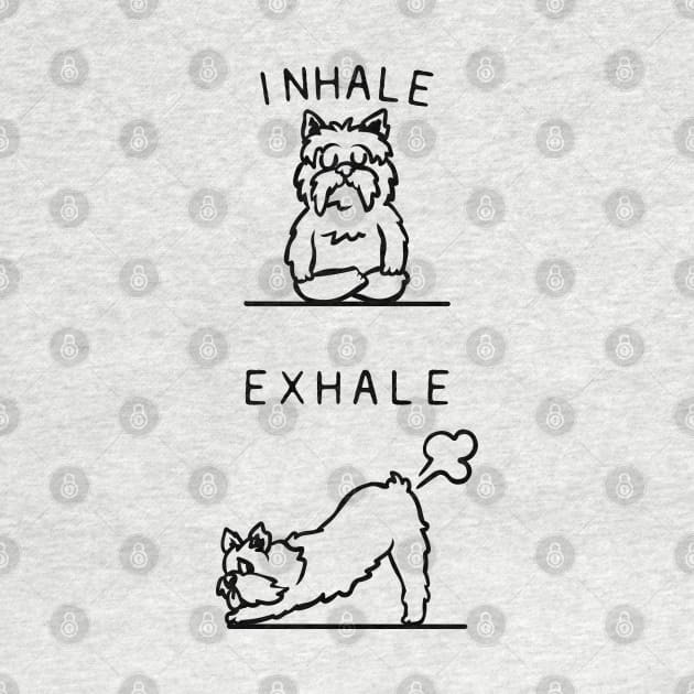 Inhale Exhale Yorkshire Terrier by huebucket